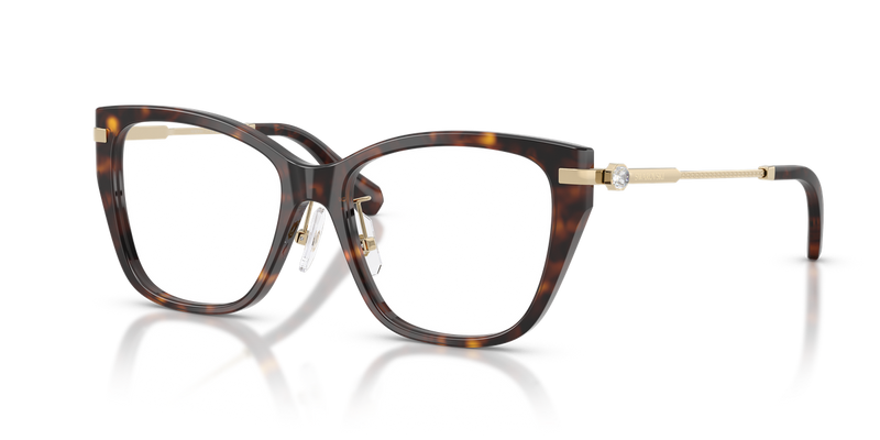 Swarovski SK2060F in Havana / Demo Lens (1002) - Front View