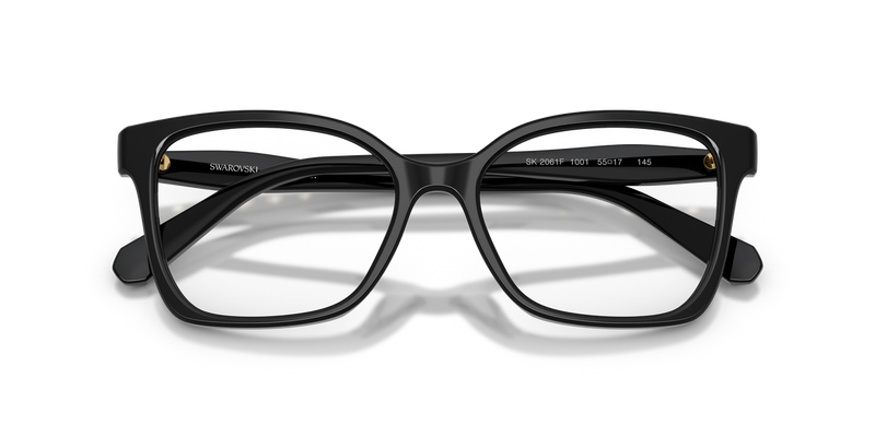 Swarovski SK2061F in Black / Demo Lens (1001) - Side View