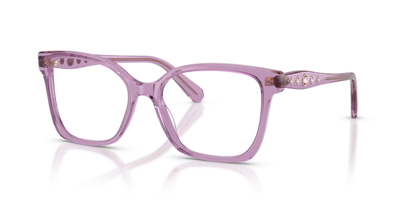 Swarovski SK2061F in Transparent Amethyst / Demo Lens (1096) - Alternate View