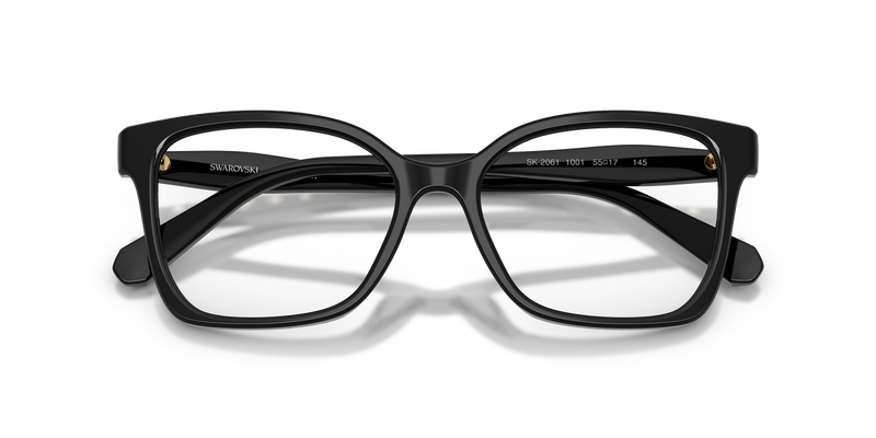 Swarovski SK2061 in Black / Demo Lens (1001) - Side View