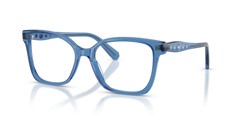 Swarovski SK2061 in Transparent Blue / Demo Lens (1100) - Alternate View