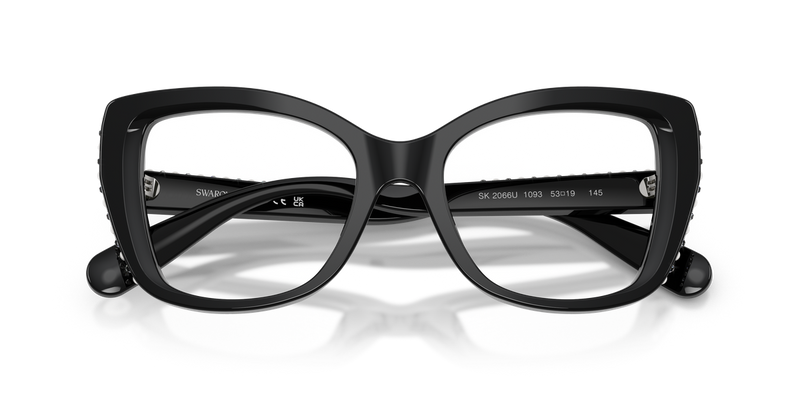 Swarovski SK2066U in Black / Demo Lens (1093) - Alternate View