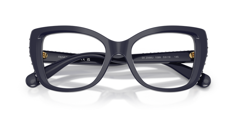 Swarovski SK2066U in Blue / Demo Lens (1099) - Alternate View