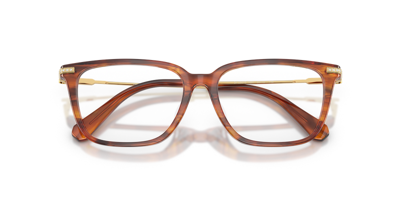 Swarovski SK2067D in Striped Havana / Demo Lens (1091) - Alternate View