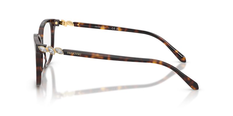Swarovski SK2069F in Havana - Back View
