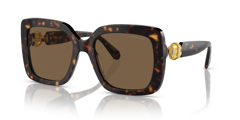Swarovski SK6001 in Havana / Dark Brown (100273) - Alternate View