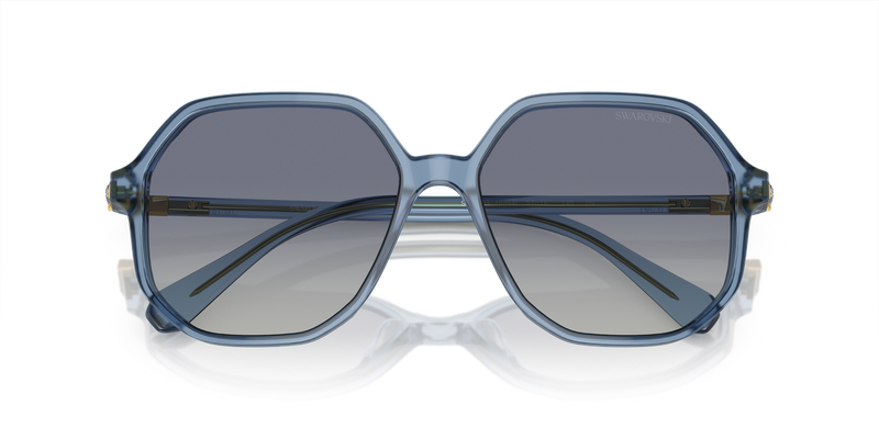 Swarovski SK6003 in Opaline Blue / Blue Gradient (10354L) - Alternate View