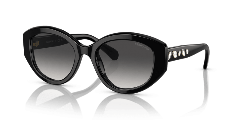Swarovski SK6005 in Black / Grey Gradient (10018G) - Alternate View