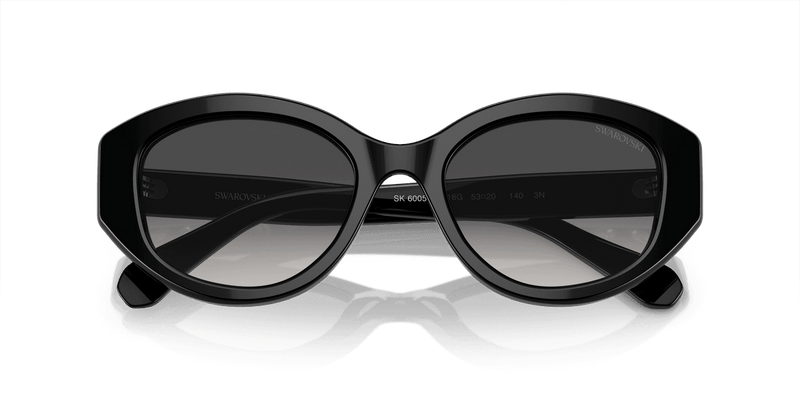 Swarovski SK6005 in Black / Grey Gradient (10018G) - Alternate View