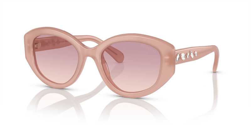 Swarovski SK6005 in Pink Opal / Brown Gradient Violet (102568) - Alternate View