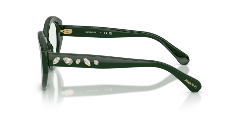 Swarovski SK6005 in Dark Green / Photo Green (1026M1) - Alternate View
