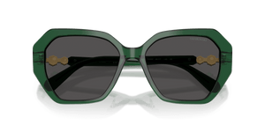 Transparent Green / Dark Grey (104587)