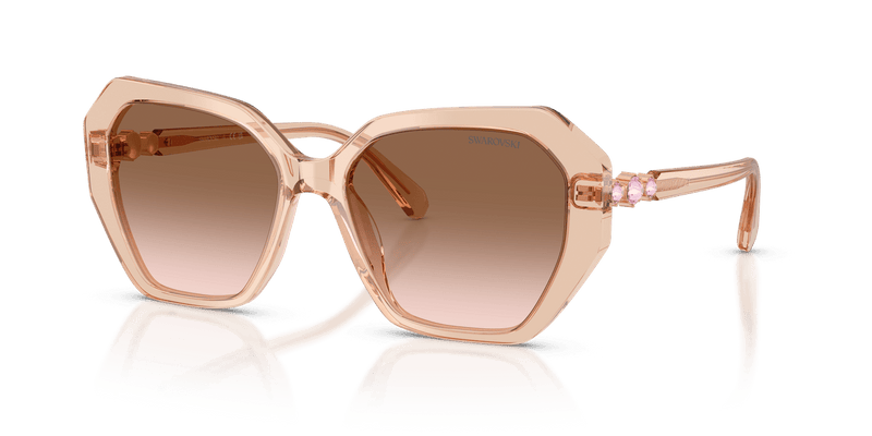 Swarovski SK6017 in Transparent Beige / Gradient Brown (106313) - Alternate View