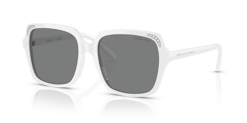 Swarovski SK6034D in White / Dark Grey (105087) - Alternate View