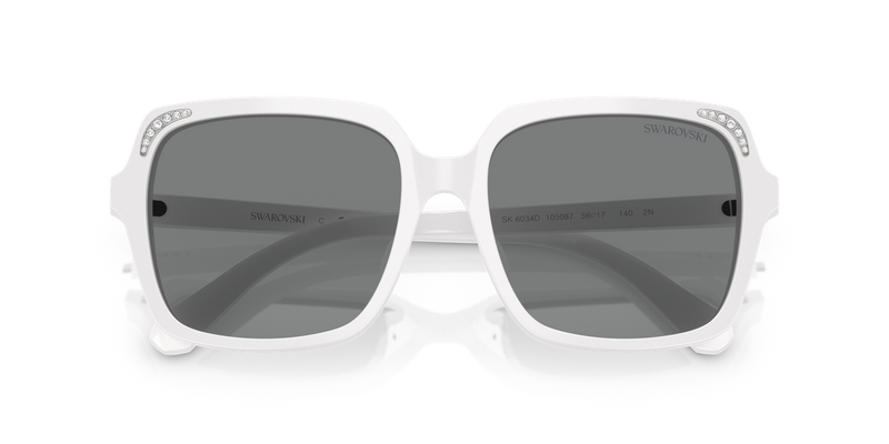 Swarovski SK6034D in White / Dark Grey (105087) - Alternate View