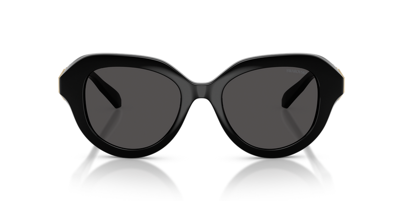 Swarovski SK6037 in Black / Dark Grey (100187) - Alternate View