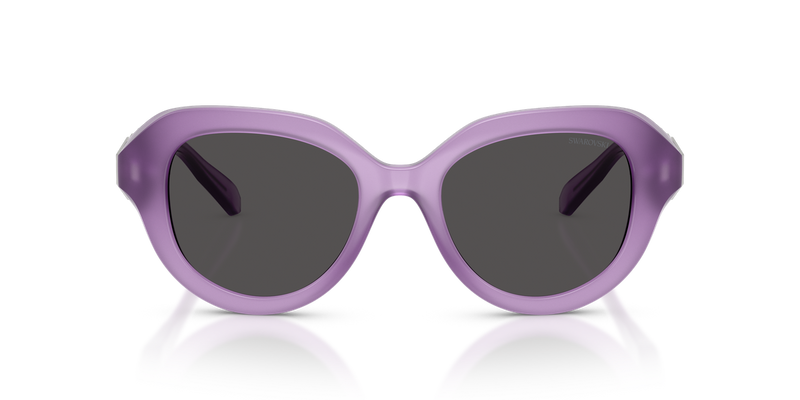 Swarovski SK6037 in Milky Lilac / Dark Grey (107587) - Alternate View
