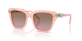 Milky Pink / Dark Brown Dark Pink Grad (104114)