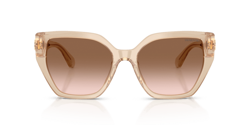 Swarovski SK6044U in Milky Beige / Gradient Brown (103413) - Alternate View