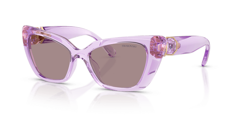 Swarovski SK6047 in Transparent Lilac / Violet (1079LA) - Alternate View