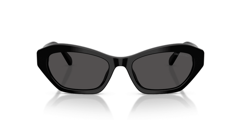 Swarovski SK6048F in Black / Dark Grey (103887) - Temple Detail