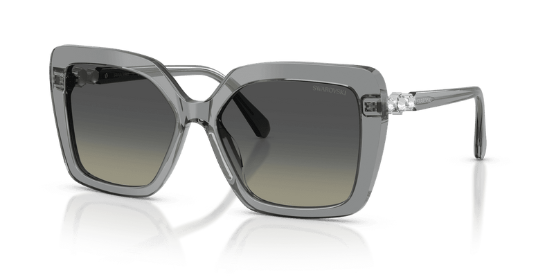 Swarovski SK6049F in Transparent Grey / Gradient Grey (106211) - Alternate View