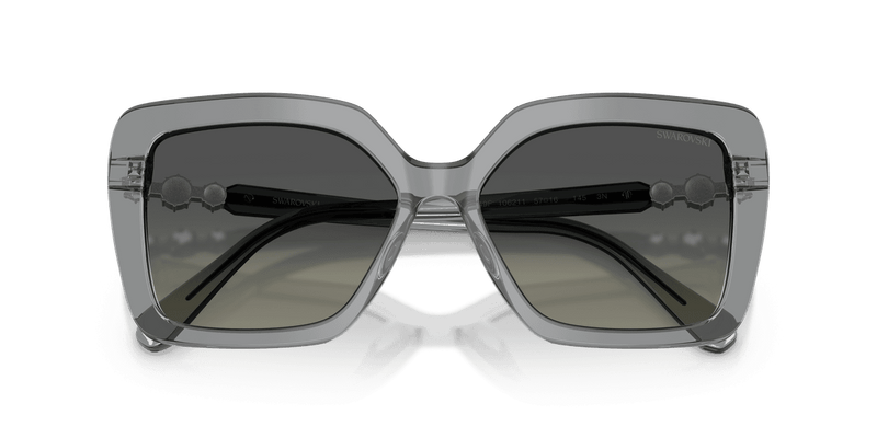 Swarovski SK6049F in Transparent Grey / Gradient Grey (106211) - Alternate View