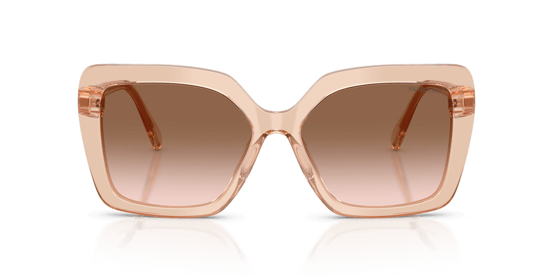 Swarovski SK6049F in Transparent Beige / Brown Gradient (106313) - Alternate View
