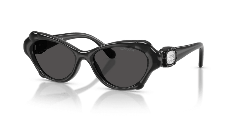 Swarovski SK6050 in Dark Grey / Dark Grey (108787) - Alternate View