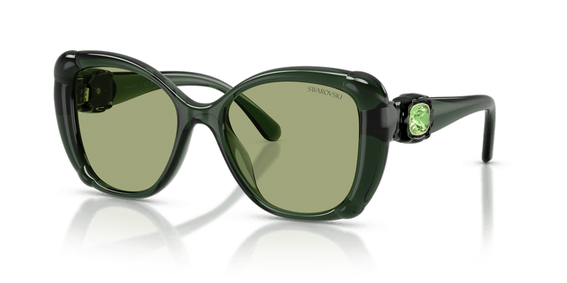 Swarovski SK6051U in Transparent Green / Green (104382) - Alternate View