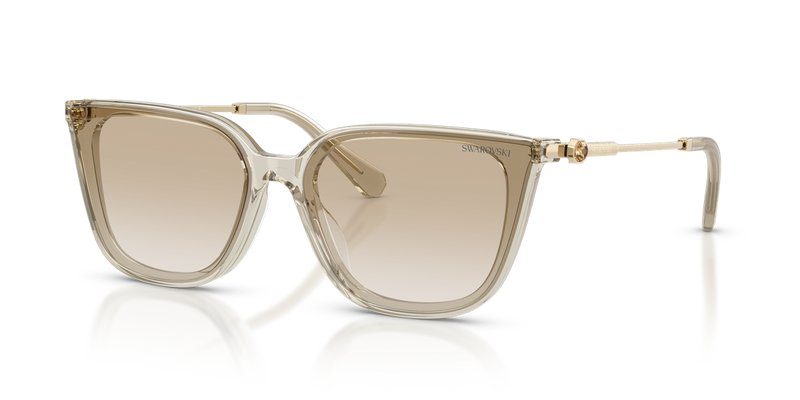 Swarovski SK6054D in Transparent Beige / Gradient Light Grey (300311) - Alternate View