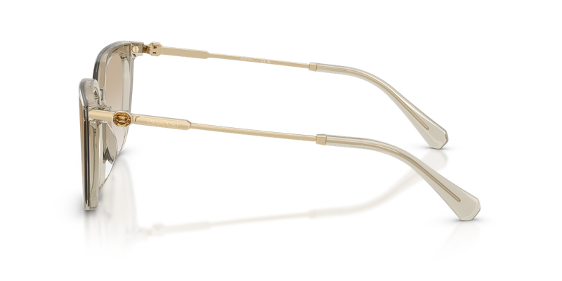 Swarovski SK6054D in Transparent Beige / Gradient Light Grey (300311) - Alternate View
