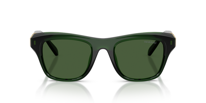 Swarovski SK6056U in Milky Dark Green / Dark Green (108171) - Alternate View