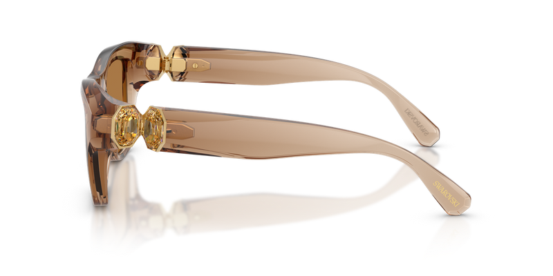 Swarovski SK6056U in Transparent Beige / Bronze (109273) - Alternate View