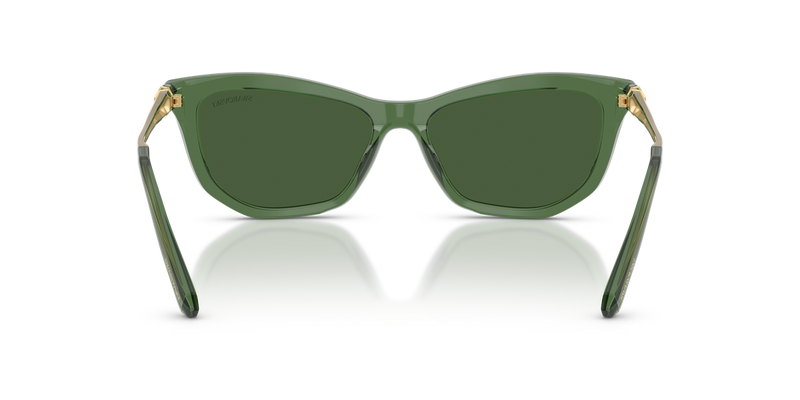 Swarovski SK6057 in Transparent Green / Dark Green (108571) - Alternate View