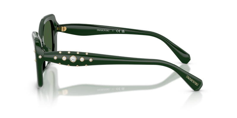 Swarovski SK6058U in Dark Green (102671) - Alternate View