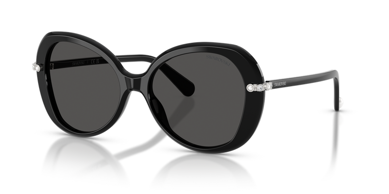 Swarovski SK6059 in Black / Dark Grey (103887) - Alternate View
