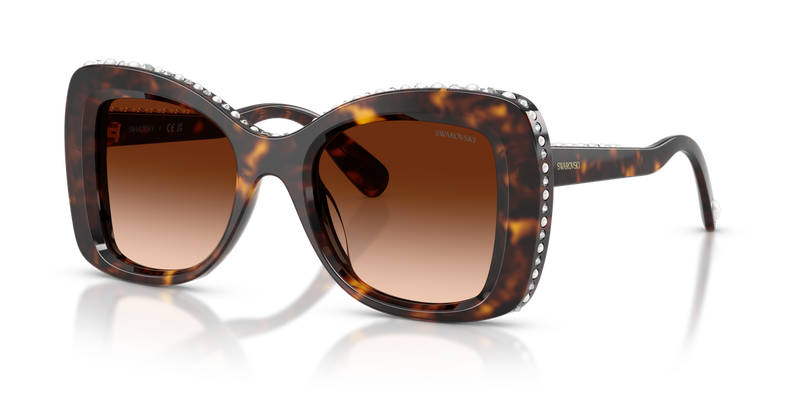 Swarovski SK6062U in Havana / Gradient Brown (109474) - Alternate View