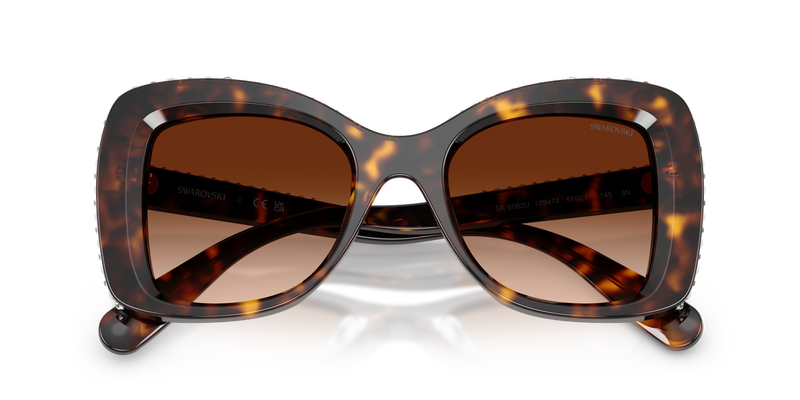 Swarovski SK6062U in Havana / Gradient Brown (109474) - Alternate View