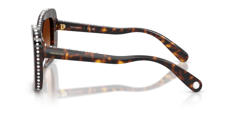 Swarovski SK6062U in Havana / Gradient Brown (109474) - Alternate View