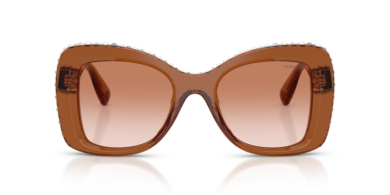 Swarovski SK6062U in Transparent Brown / Gradient Brown (109573) - Alternate View