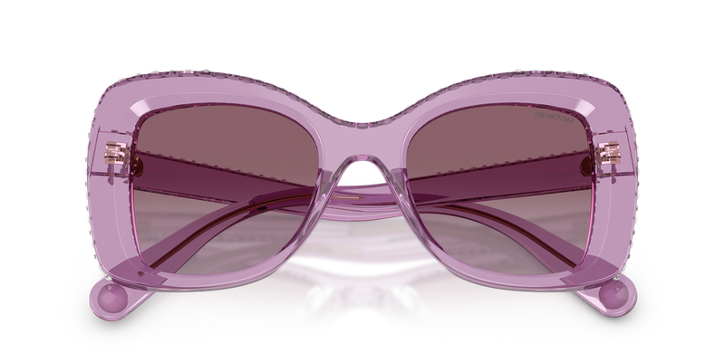 Swarovski SK6062U in Transparent Amethyst / Violet Gradient (10968H) - Alternate View
