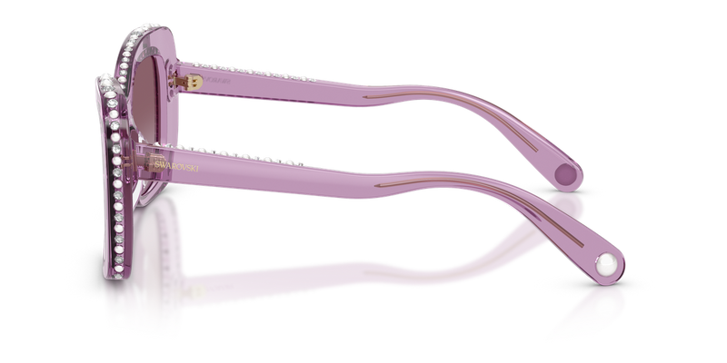 Swarovski SK6062U in Transparent Amethyst / Violet Gradient (10968H) - Alternate View
