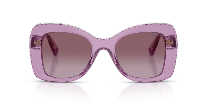 Swarovski SK6062U in Transparent Amethyst / Violet Gradient (10968H) - Alternate View