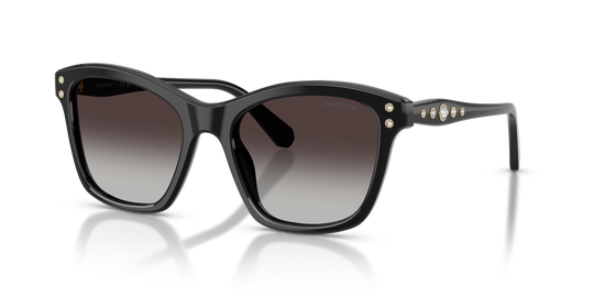 Swarovski SK6063F - Black / Gradient Grey (10018G)