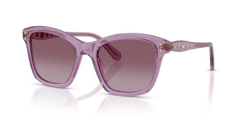 Swarovski SK6063F in Transparent Amethyst / Violet Gradient (10968H) - Alternate View