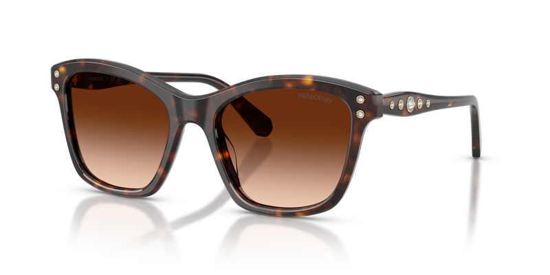 Swarovski SK6063 in Havana / Gradient Brown (100274) - Alternate View