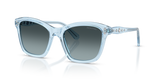 Transparent Light Blue / Gradient Blue (1078V1)