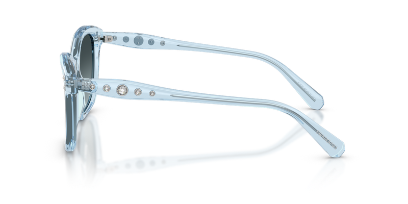 Swarovski SK6063 in Transparent Light Blue / Gradient Blue (1078V1) - Alternate View