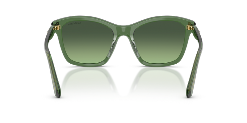 Swarovski SK6063 in Transparent Green / Gradient Green (10852A) - Alternate View